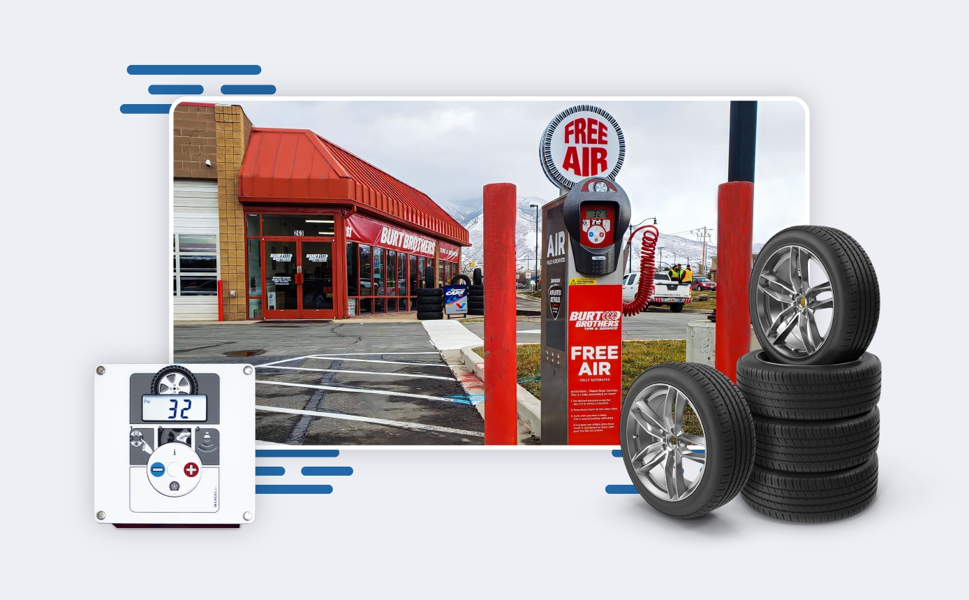 Auto Shops, Tire Shops, and Auto Repair Excel Tire Gauge