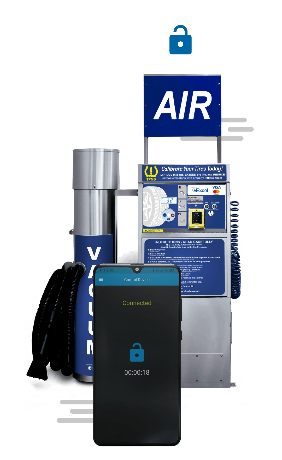 Buy Online Sc09Ss Pay Air Machine Excel Tire Gauge