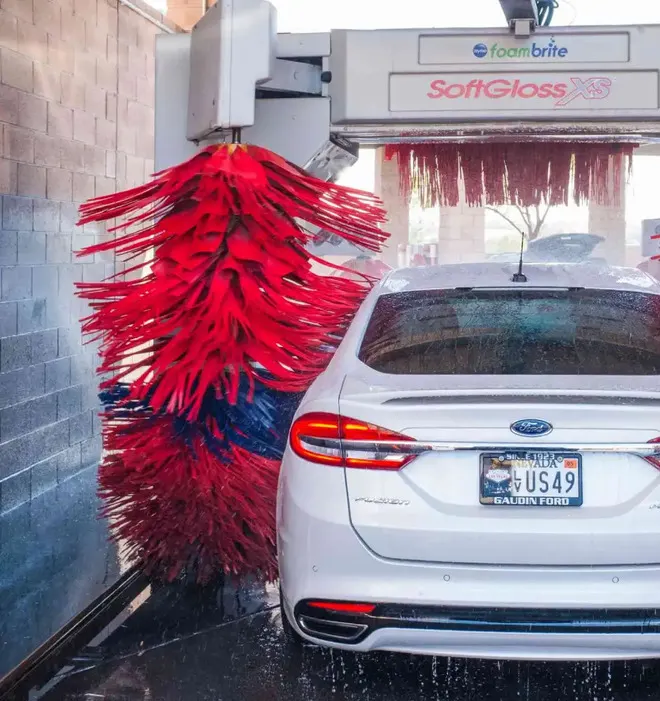 Car in Car Wash