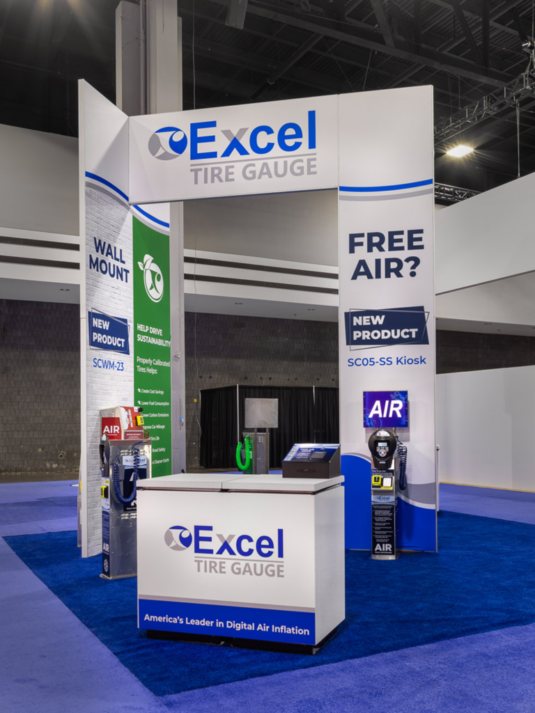 NACS Excel Tire Gauge Booth