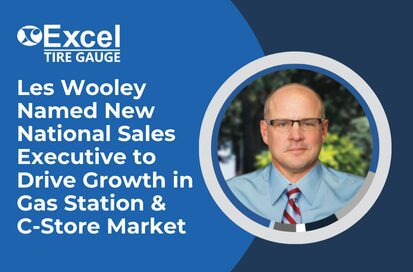Les Wooley joins Excel Tire Gauge as National Sales Executive to drive growth in gas station and c-store industry