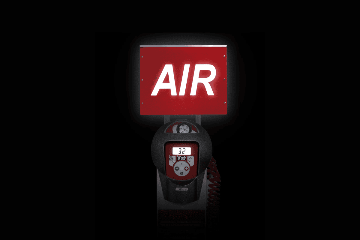 Excel Tire Gauge background video
